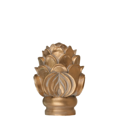 1 3/8" Royal Crest Finial /GLD