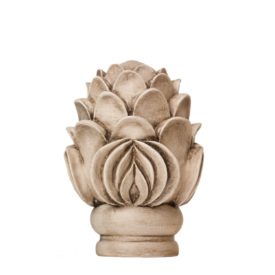 2" Royal Crest Finial /TK Finestra Custom Hardware