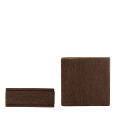 3" Square End Cap /OWG