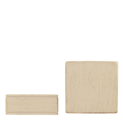 3" Square End Cap /STG