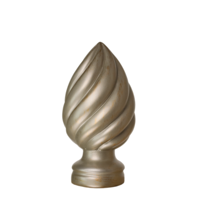 1 3/8" Swirl Finial /AS