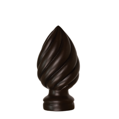 1 3/8" Swirl Finial /DC