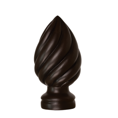 2" Swirl Finial /DC