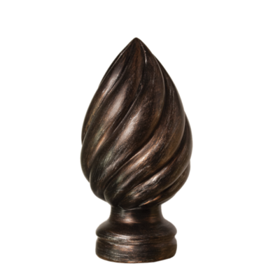 2" Swirl Finial /IC
