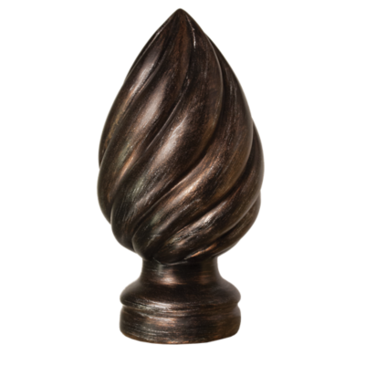 3" Swirl Finial /IC