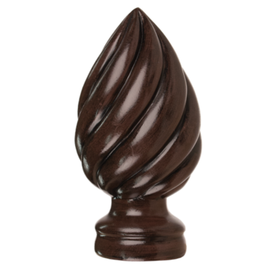 3" Swirl Finial /OWD