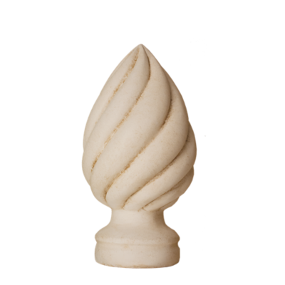 2" Swirl Finial /SL