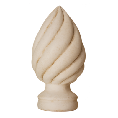 3" Swirl Finial /SL