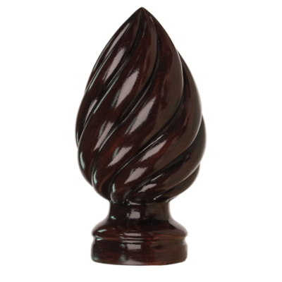 3" Swirl Finial /TB