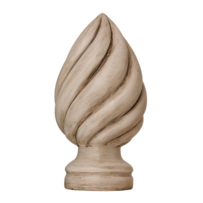 3" Swirl Finial /TK
