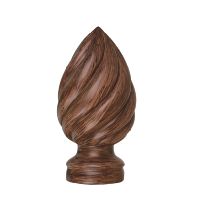2" Swirl Finial /WNT