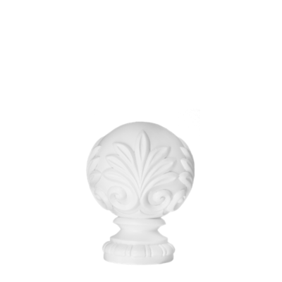 1 3/8" Talia Finial /WH