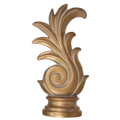 3" Victoria Finial /GLD