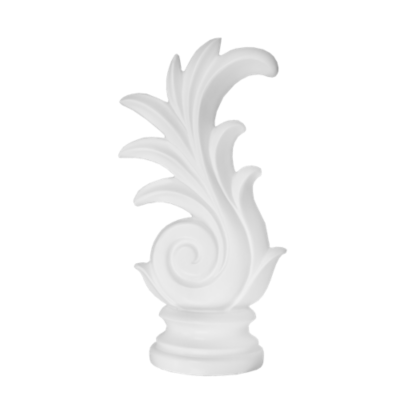 2" Victoria Finial /WH
