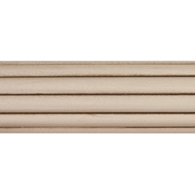 3" Reeded Pole 4' /TK