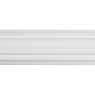 3" Reeded Pole 4' /WH