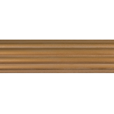 1 3/8" Reeded Pole 6' /GLD