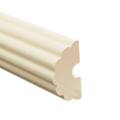 1 3/8" Reeded Fascia 12 Ft  /Aw