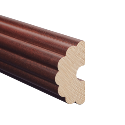 1 3/8" Reeded Fascia 12 Ft  /Ma