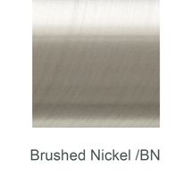 Brushed Nickel Finish