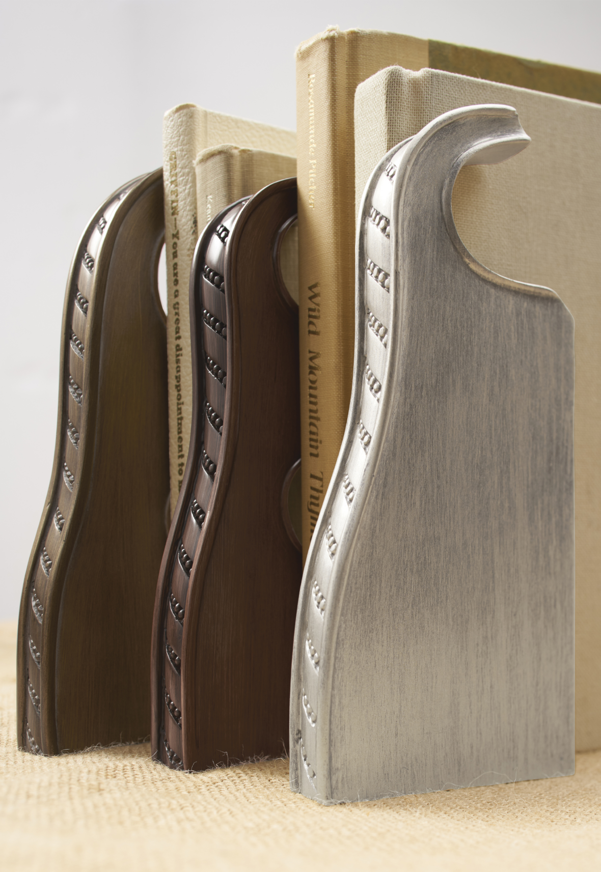 William Wood Brackets in Platinum, Oil Rubbed Bronze and Rose Gold Quick Ship Finishes