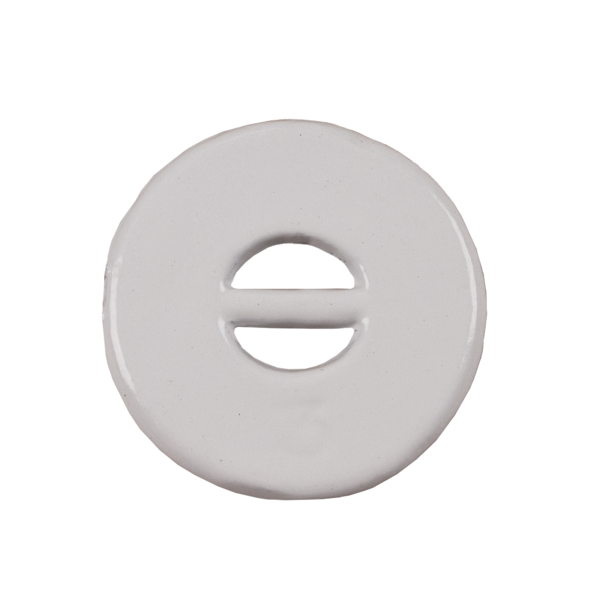 3/4'' Lead Weight/ Round, White, Painted, Rowley