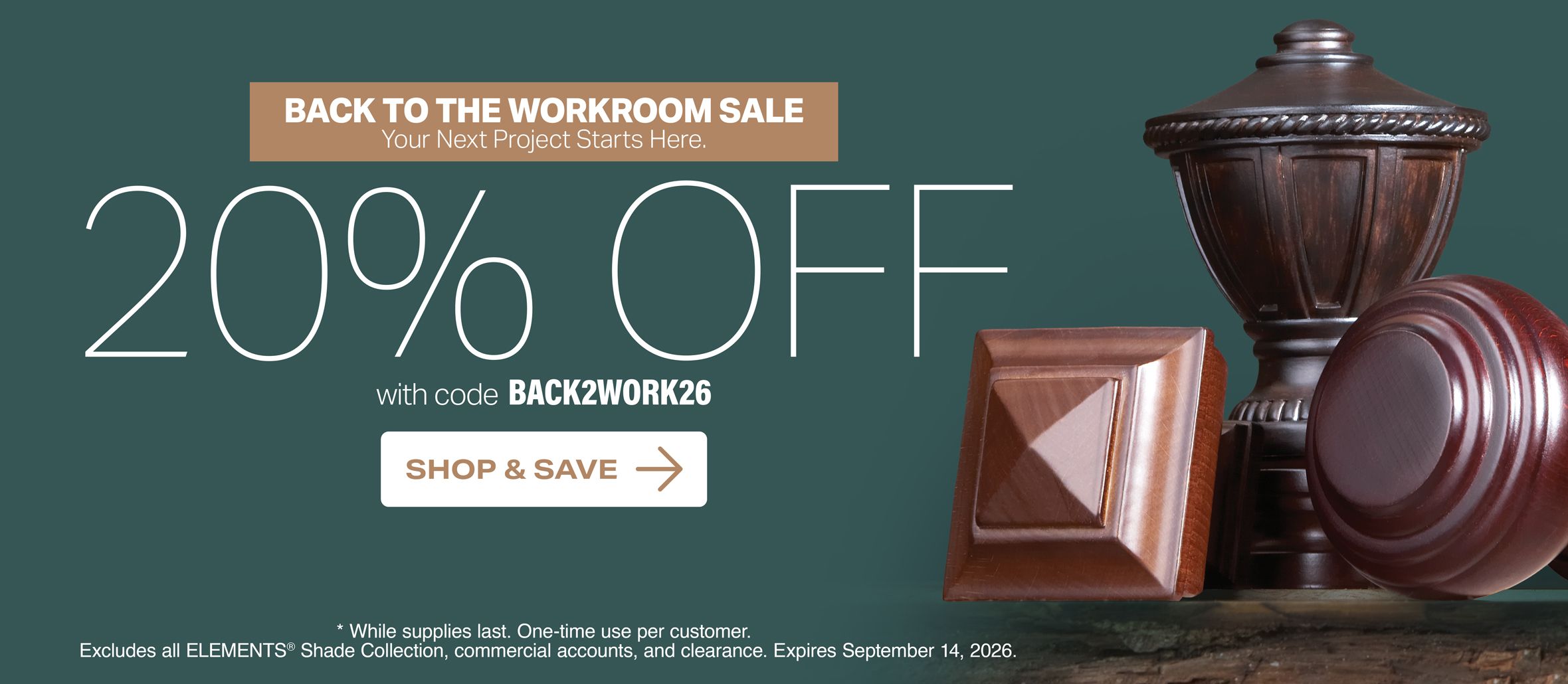  Use code BACK2WORK26 at checkout to save 20%.