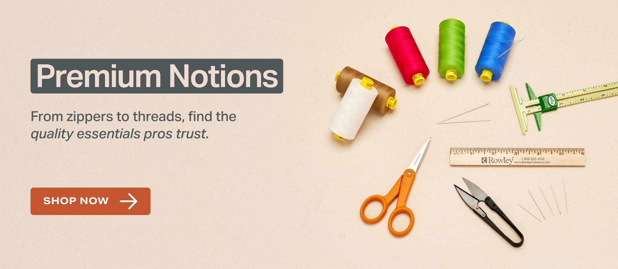 Shop Premium Sewing Notions
