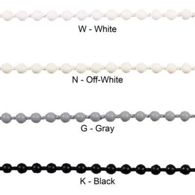 Continuous Plastic Bead Chain Loop