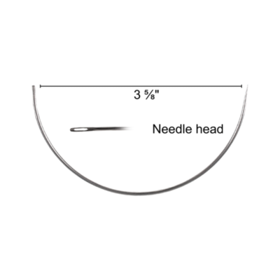 Curved Metal Packing Needle