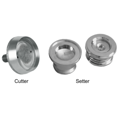 Cutting & Setting Die Sets for Crimp Button Form
