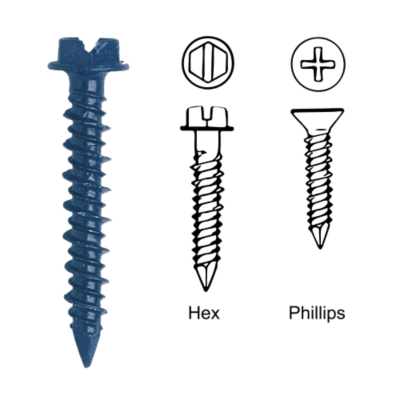 What's The Difference Between Wood Screws And Masonry Screws?