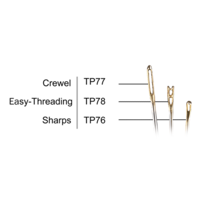 Easy Threading Needles Size 4/8 by John James