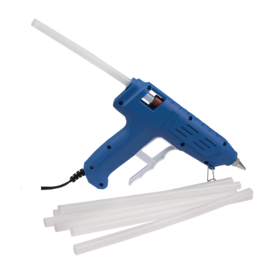 Hot Glue Gun And Sticks Bundle – Blue