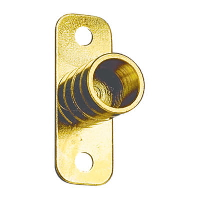 Inside Mount 3 8 Inch Id Bracket Brass Plated Rowley