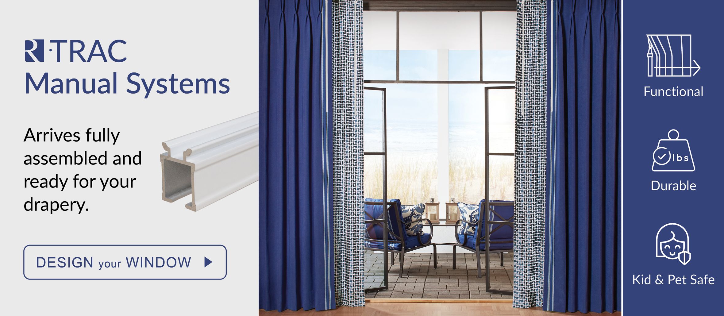 Build Your R-TRAC System using our Design Your Window Tool