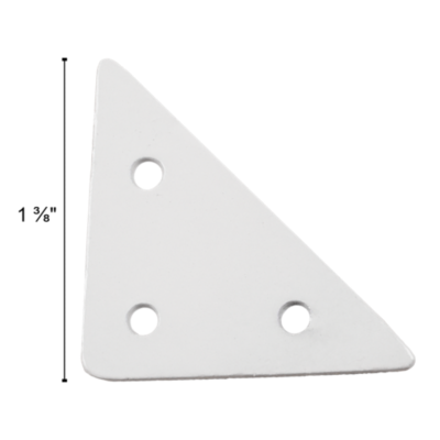 Triangular Lead Drapery Weights Painted Rowley