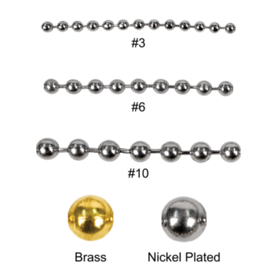 Ball Bead Chain Set Ball Chain Metal Beaded Roller Chain - Temu