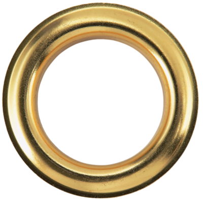 Uxcell 10.5 x 6 x 7mm Alloy Grommets Eyelets with Washers Brass Tone 100  Set 