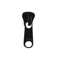 #5, Black, Molded Tooth Zipper Slides