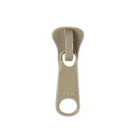 #5, Tan, Molded Tooth Zipper Slides