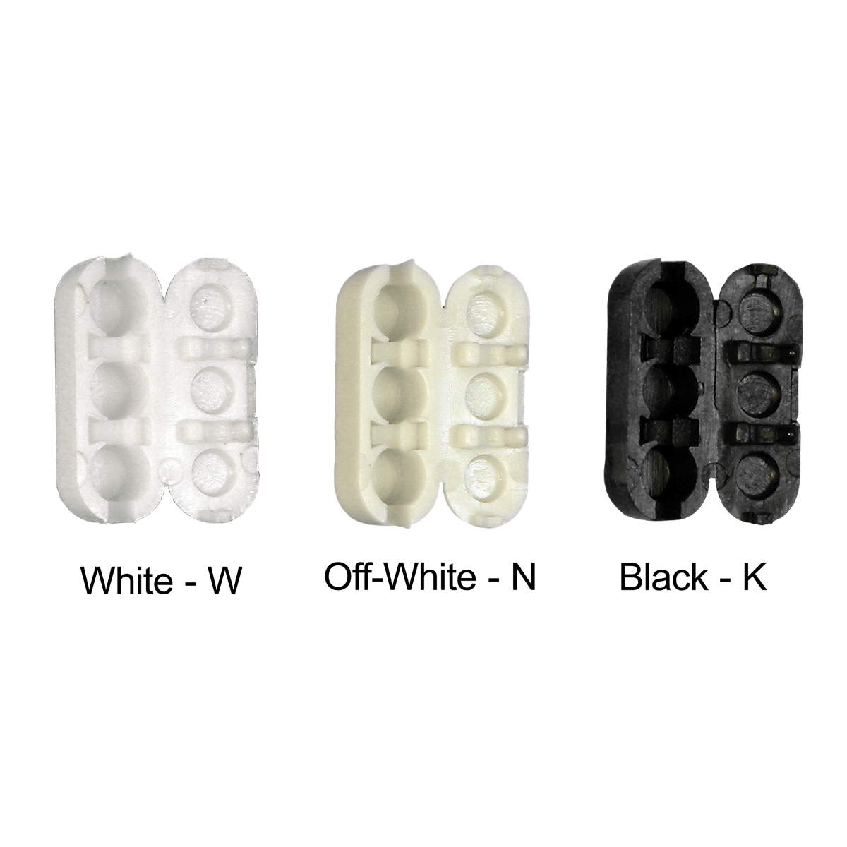 Details about   White Plastic Chain Connector Plastic Beaded Chain Connector Vertical Roman of 