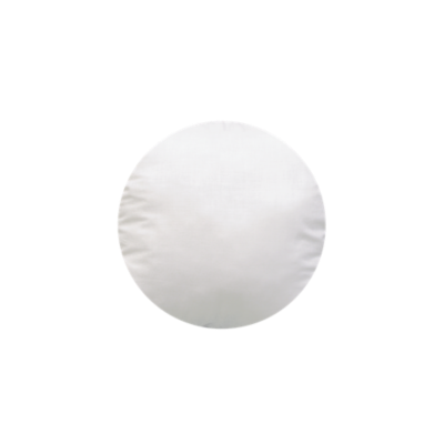 White round outlet pillow