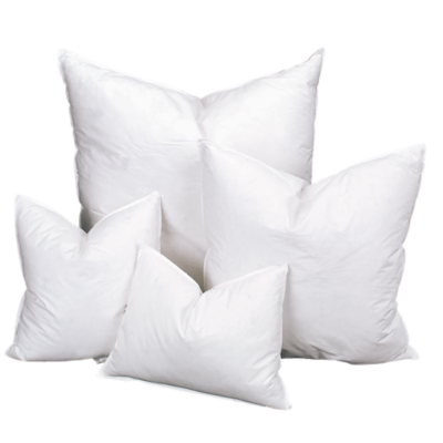 R-TEX Down Feather Pillow Inserts 10/90 with Cotton Cover