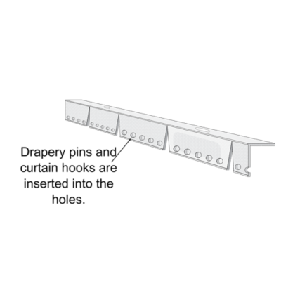 R-TEX Notched Right-Angle Pin Strip