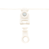 Ripplefold Roller Carrier, Detachable Pendant, 100% fullness
