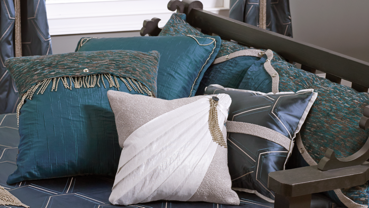 Stylishly Curated Living Room - Pillow Romance