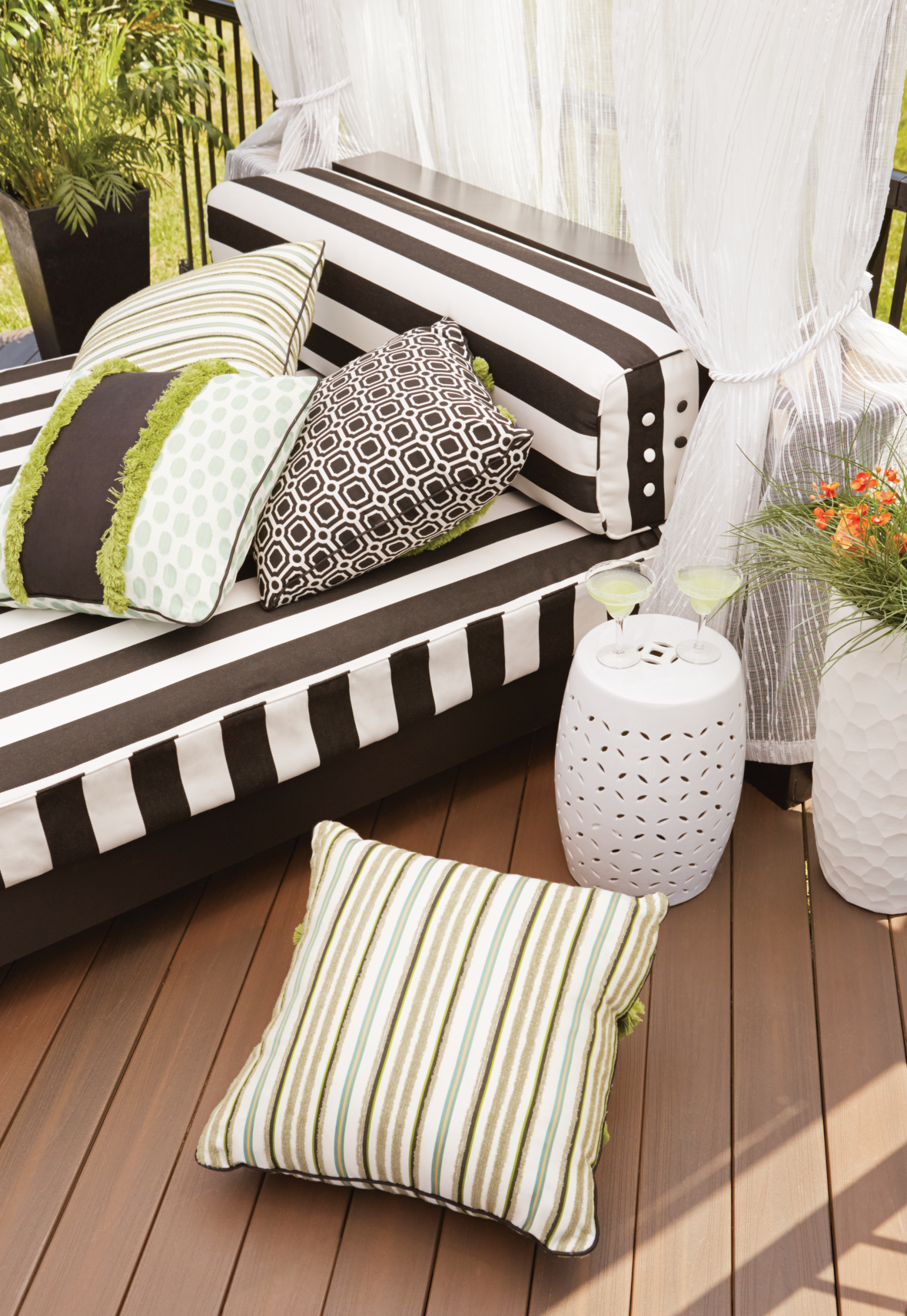 Outdoor Cabana - Cushions & Pillows