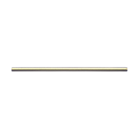 Solid Steel Rods, 3/8" Diameter, Brass Finish, 4'