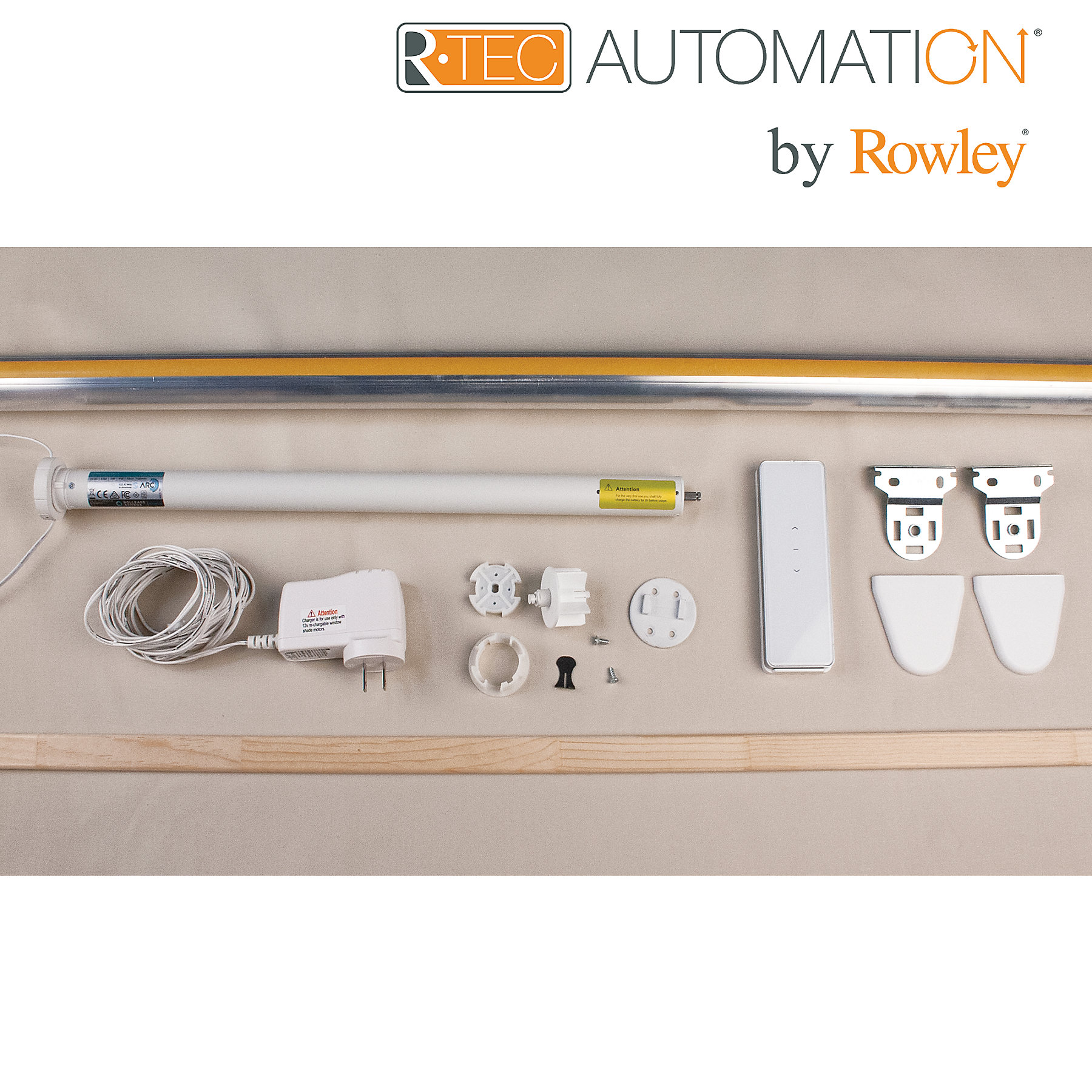 R-TEC Automation® Shade Wirefree Tubular Motor Starter Kit